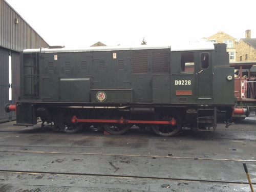 The prototype diesel -electric shunter Vulcan. BR missed its potential, the Worth Valley did not.